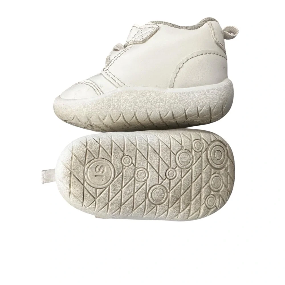 Munchkin by Stride Rite Mars Baby Walking Sneakers White Size 3‎